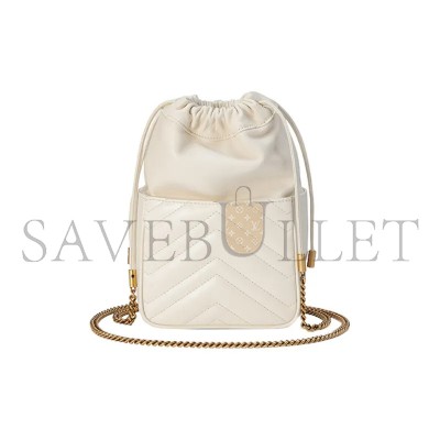 GUCCI GG MARMONT MINI BUCKET BAG 746433 (20*14.5*7.5cm)